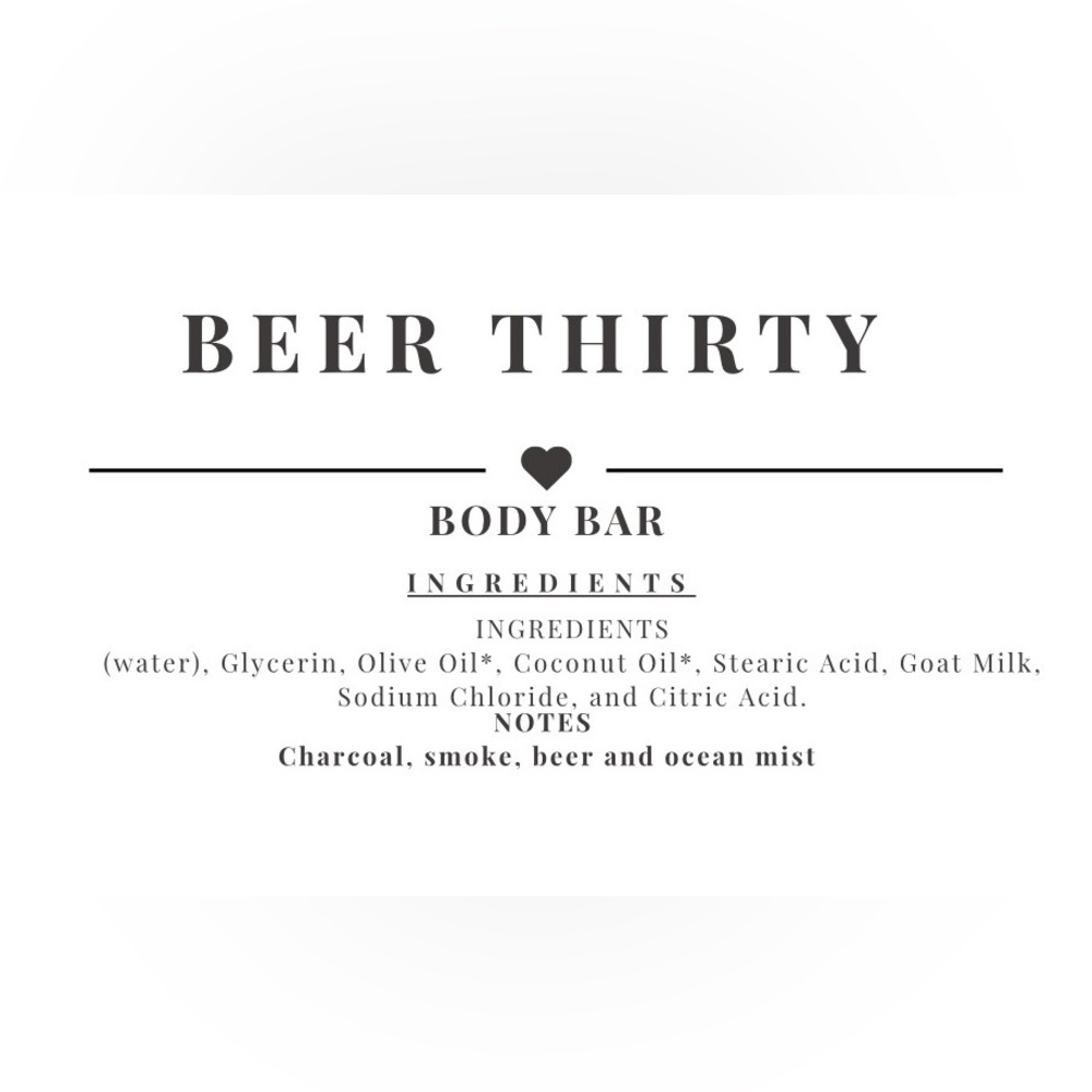 BEER THIRTY BODY BAR / ONE BAR CW PETALS & PEAKS - Picture 2 of 2